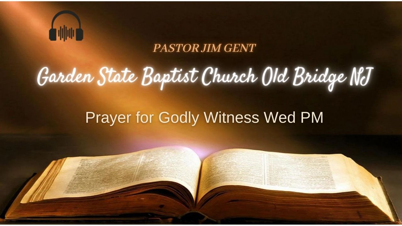 Prayer for Godly Witness Wed PM_Lib